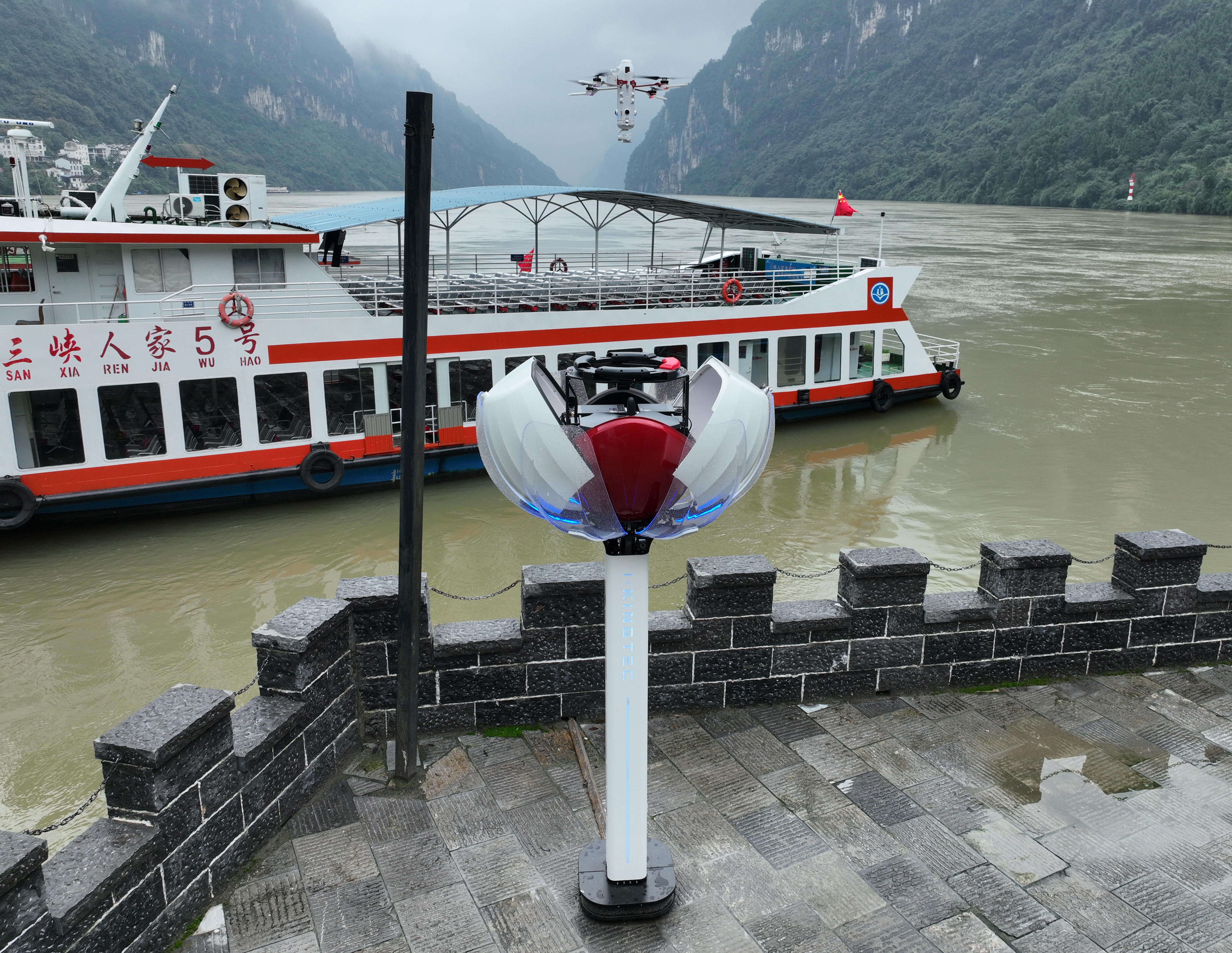 夷陵空地一体化巡河初见成效