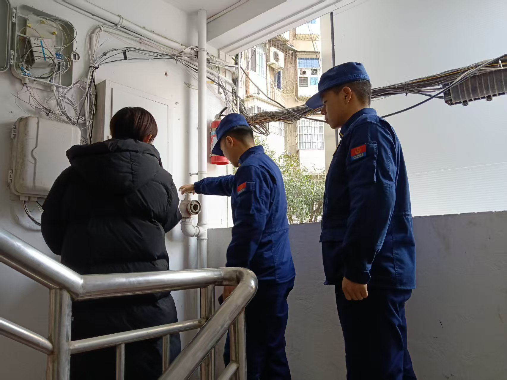 东湖社区开展消防安全专项检查