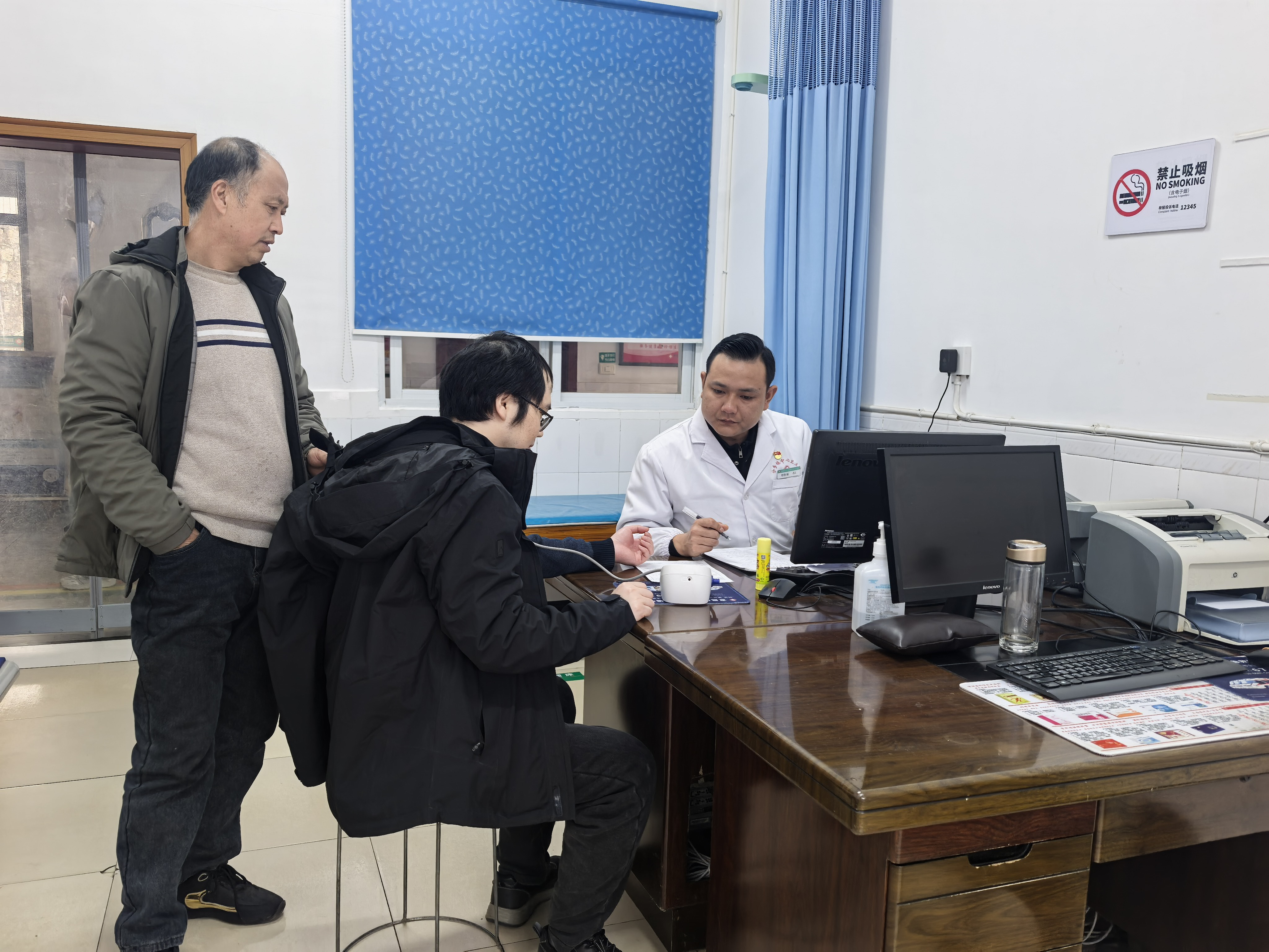 分乡镇：开设免费体检服务 护航返乡人员身体健康