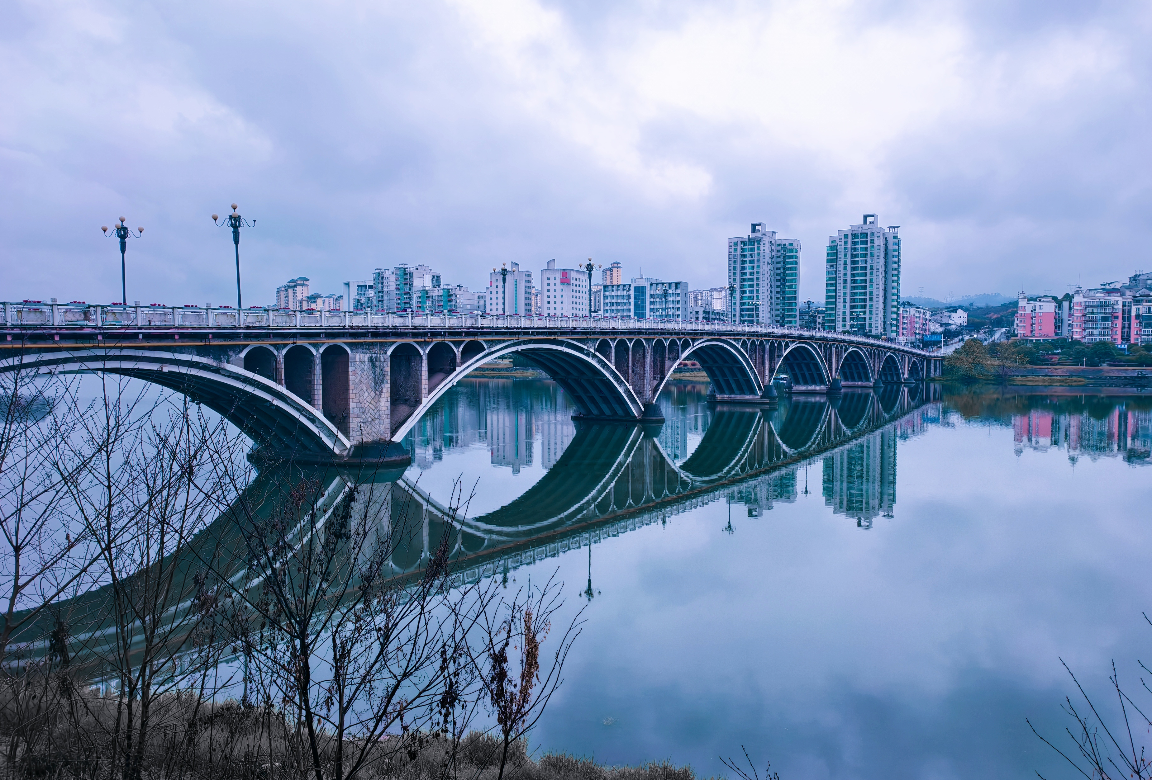 雨后夷陵空气通透 不一样的醉人风景