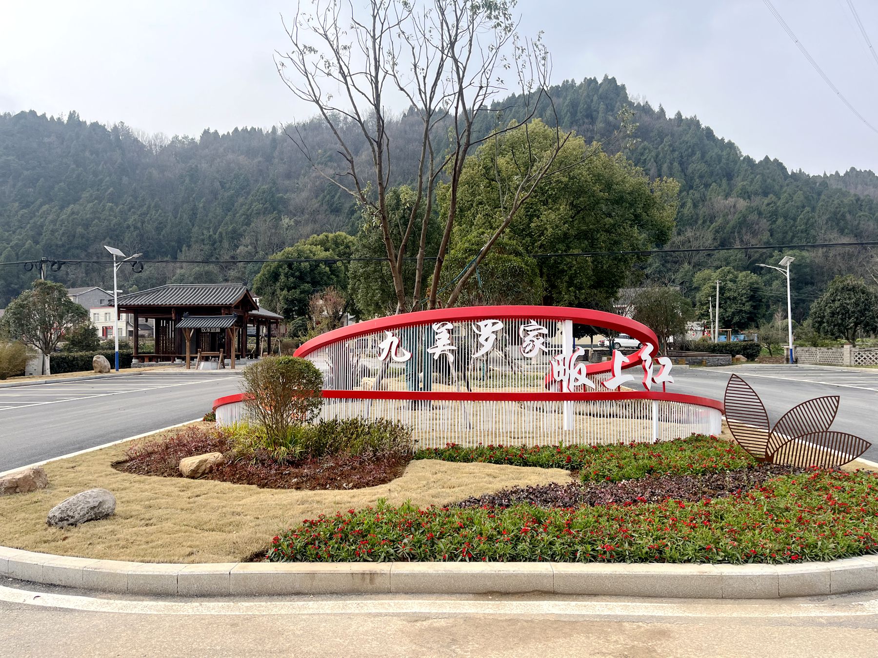 龙泉镇罗家畈村：“红绿融合”绘就乡村振兴新图景