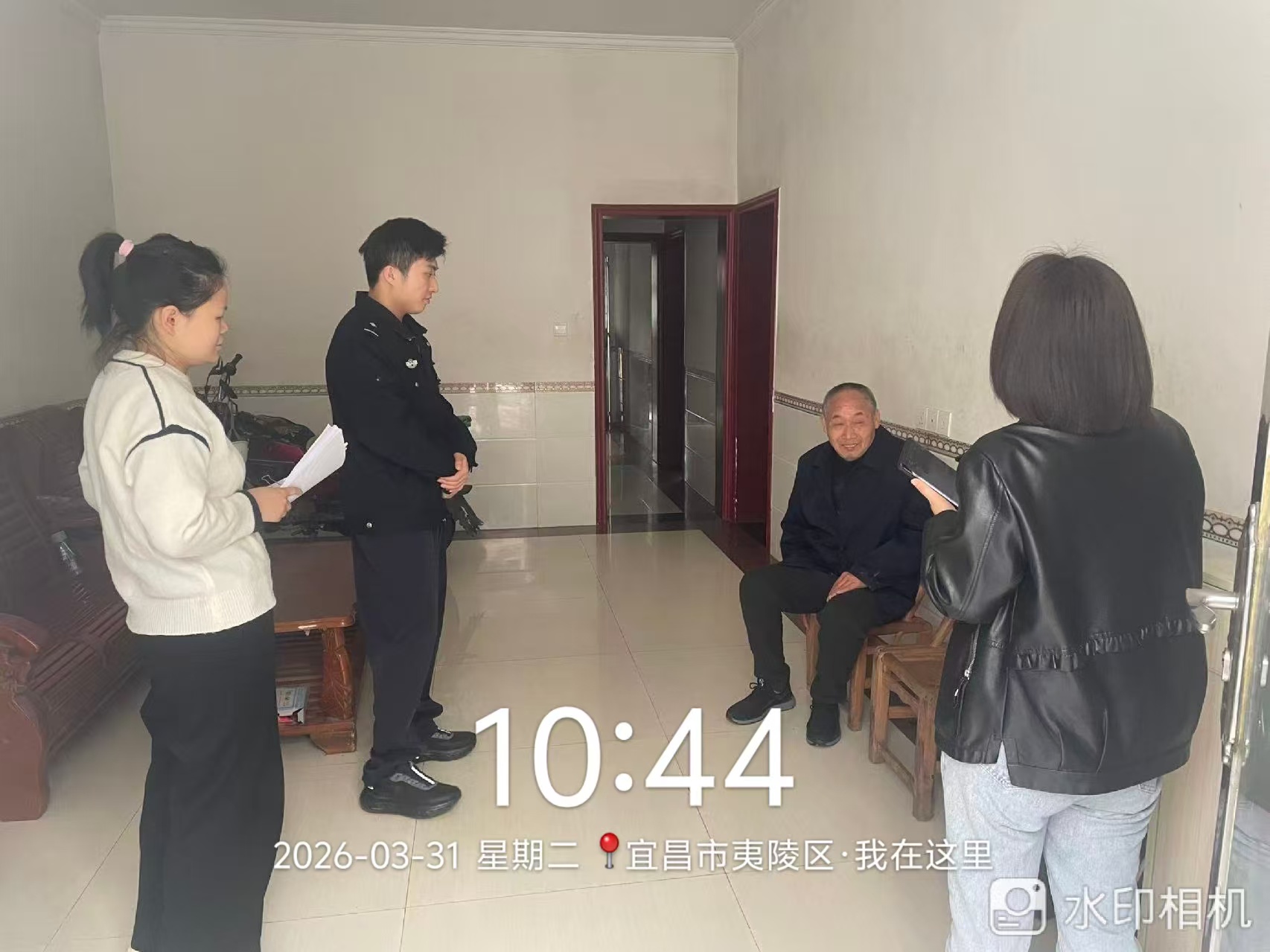谭家榜社区：走访传温情 守护暖民心