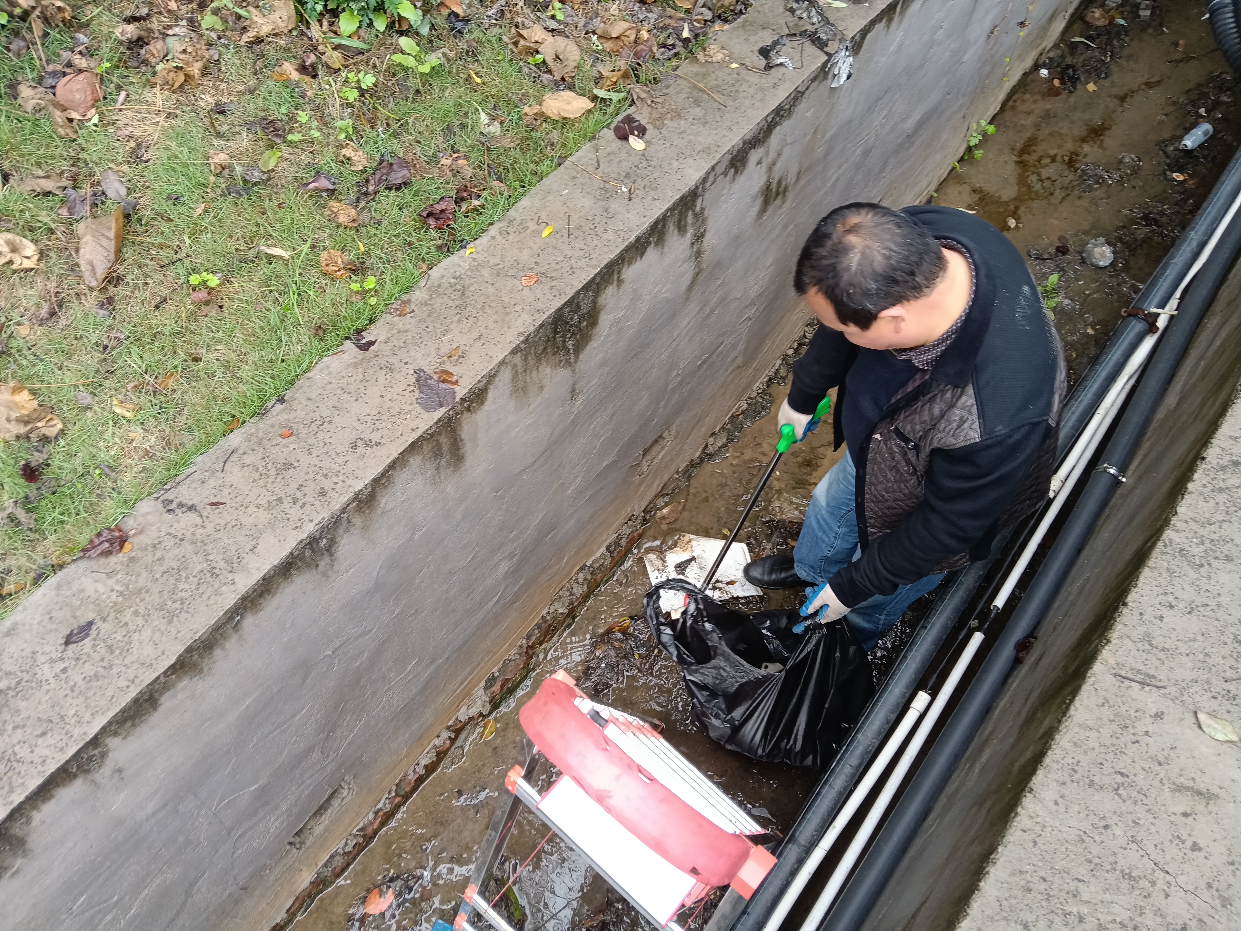 长江市场社区：开展环境整治 共建宜居家园