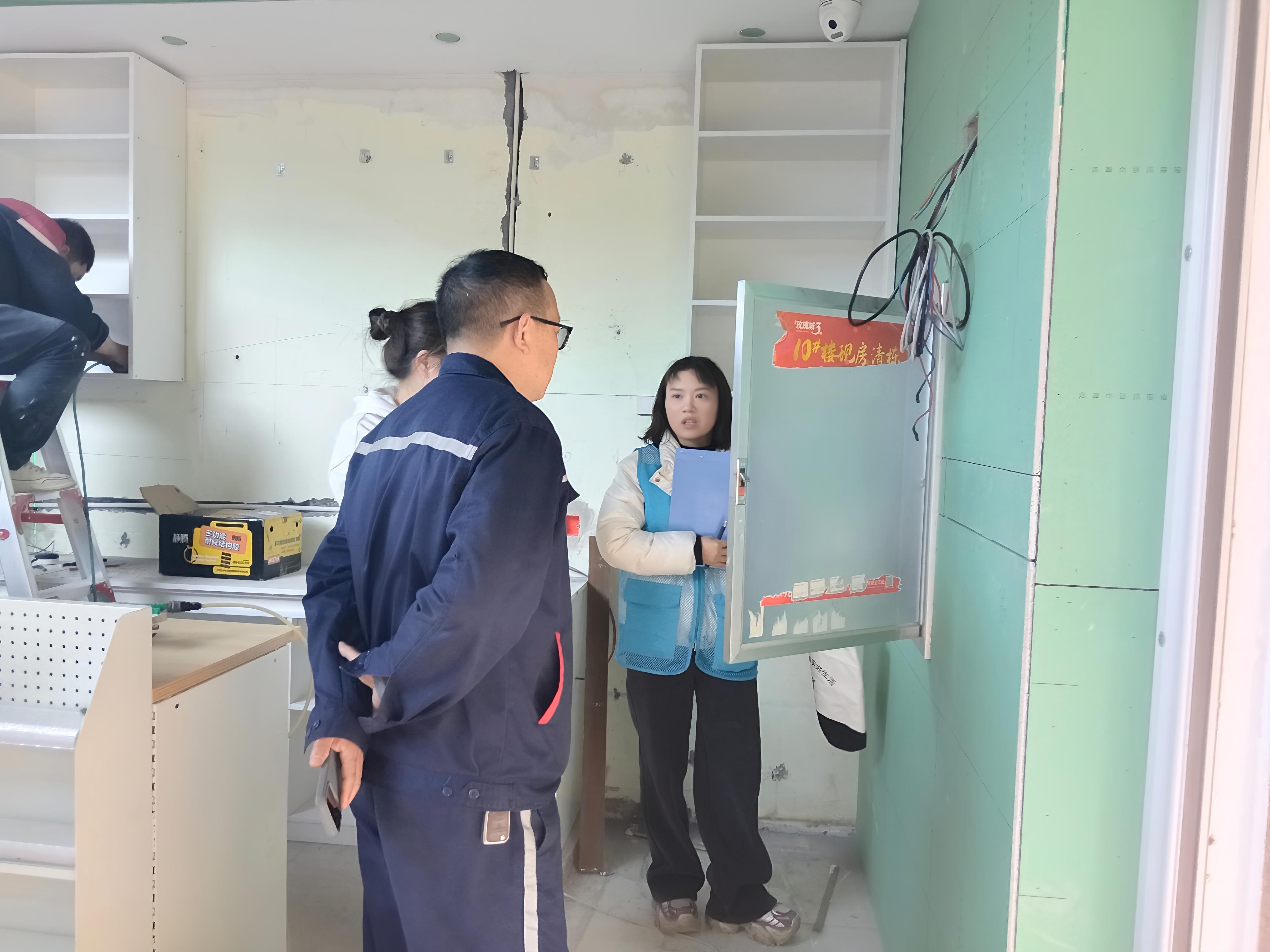 绿洲社区：筑牢施工安全线 守护辖区平安家