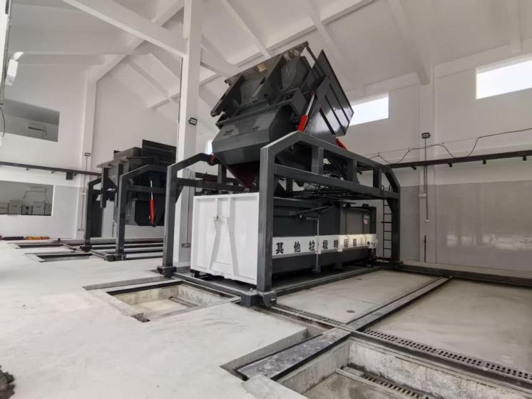 夷陵黄花转运站试运行垃圾收运处置一体化再提速