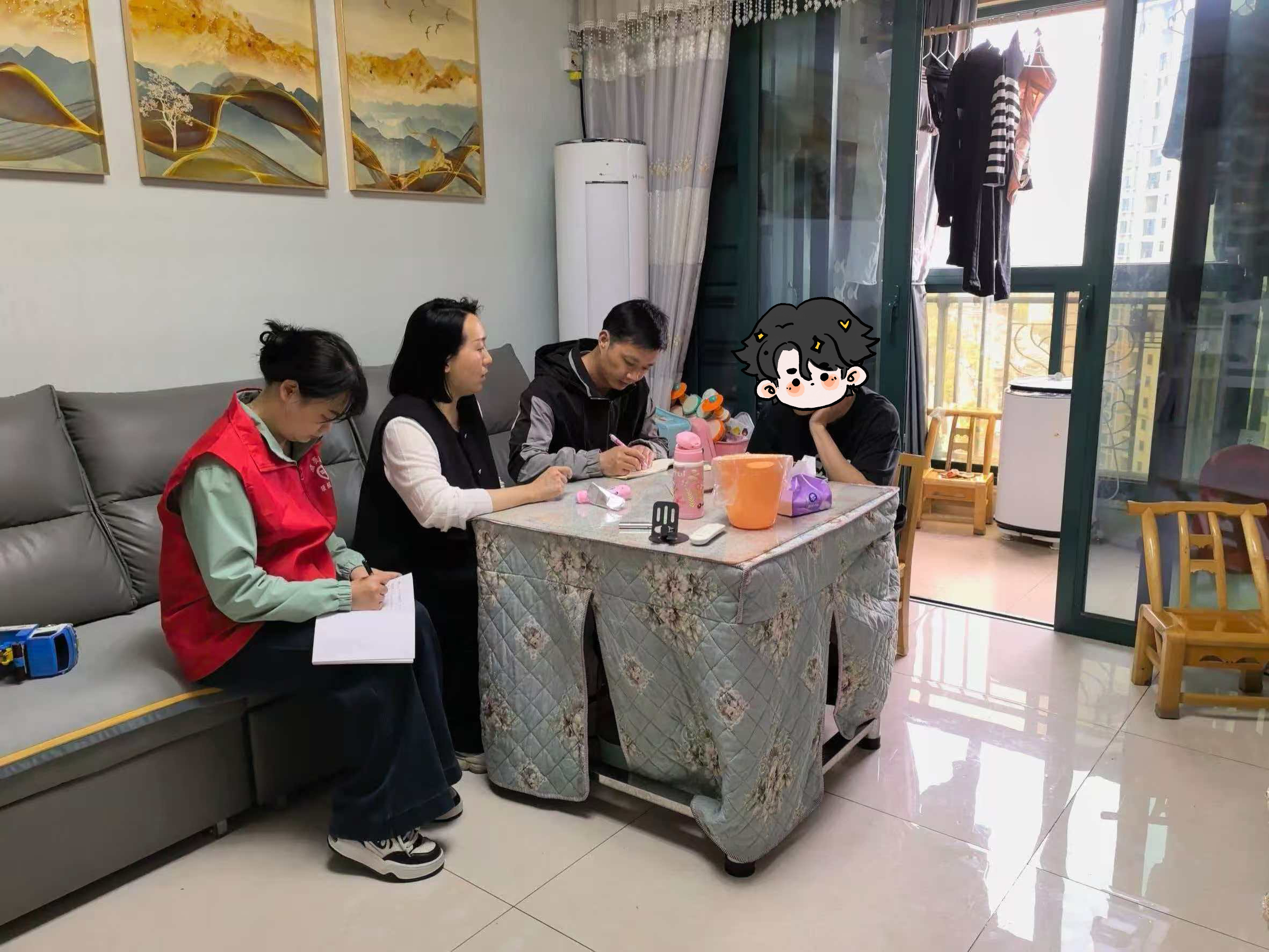 绿洲社区：紧急救助暖人心 社区倾力化解照料难题