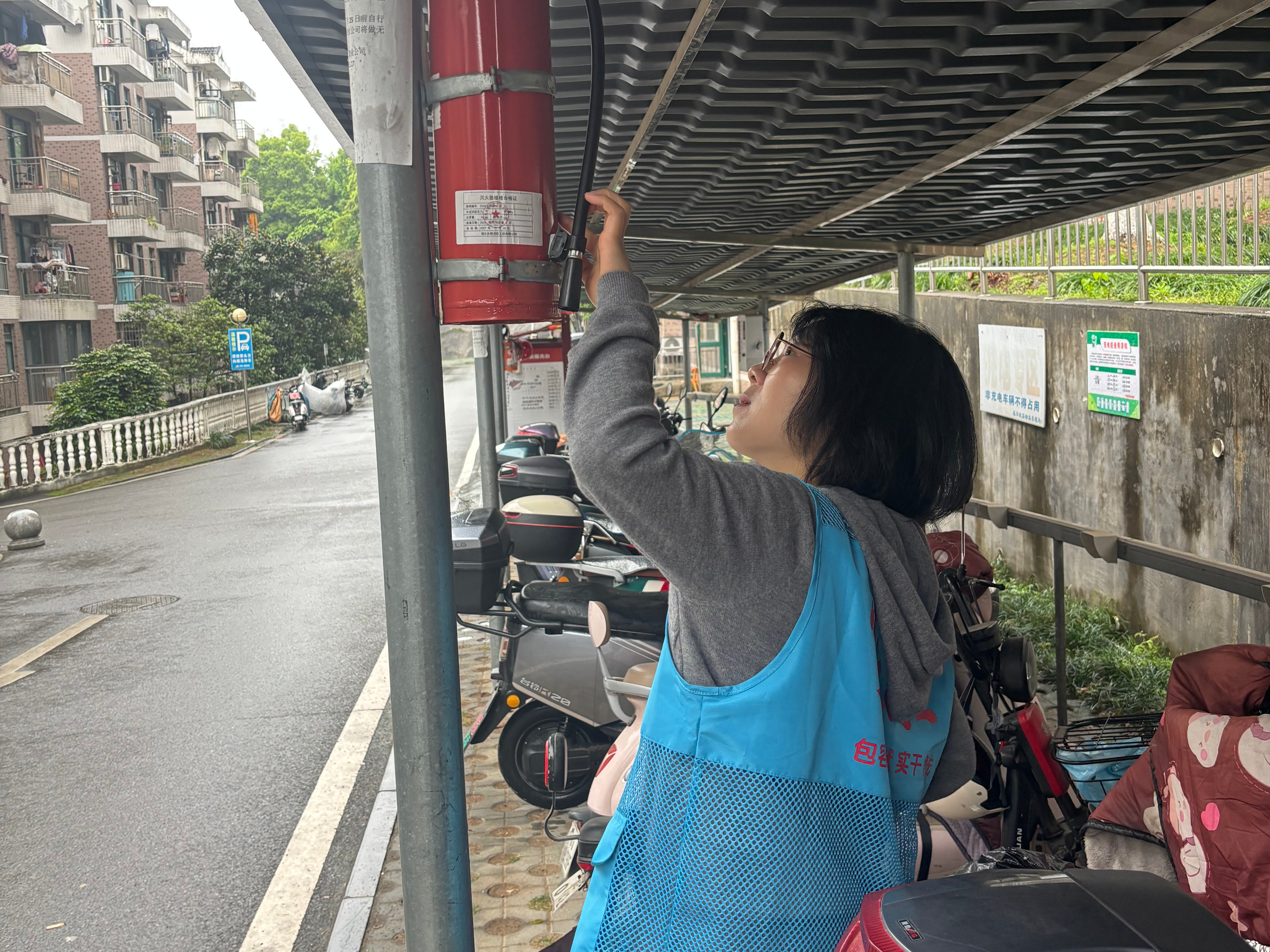 东城社区：网格“巡”守不松懈 消防“护”安暖民心