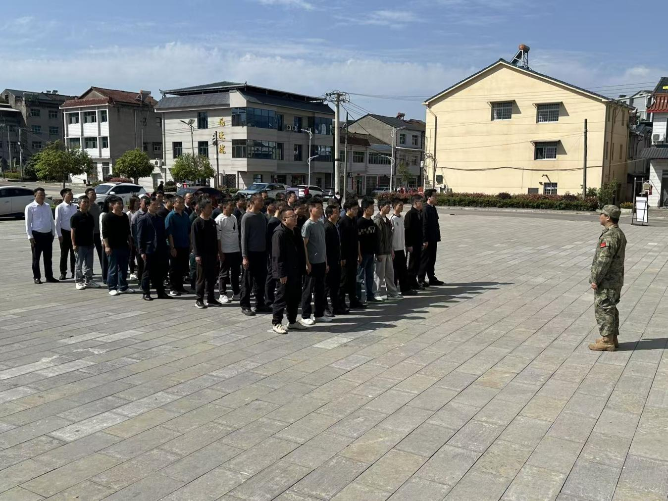 点验砺精兵 集训强本领——分乡镇开展2026年民兵点验暨新入队训练