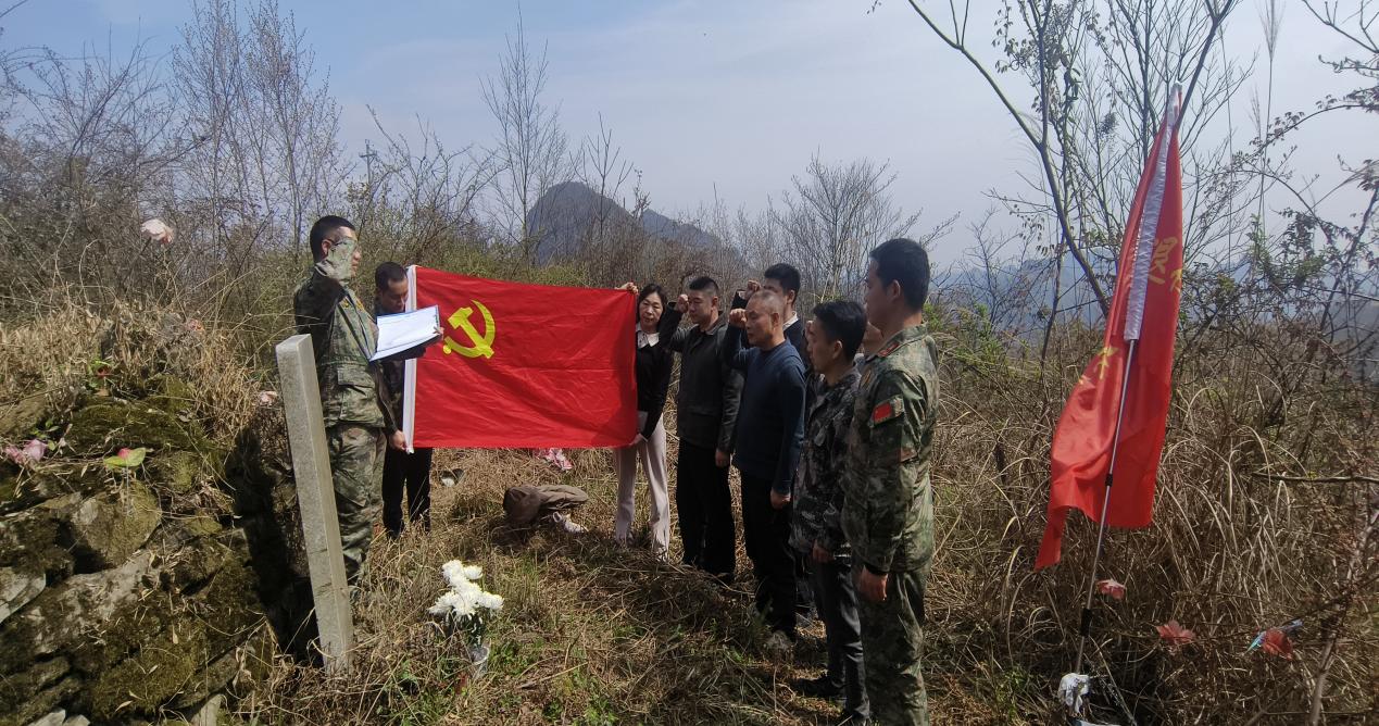 【新时代文明实践】下堡坪乡：缅怀英烈事迹 传承红色基因