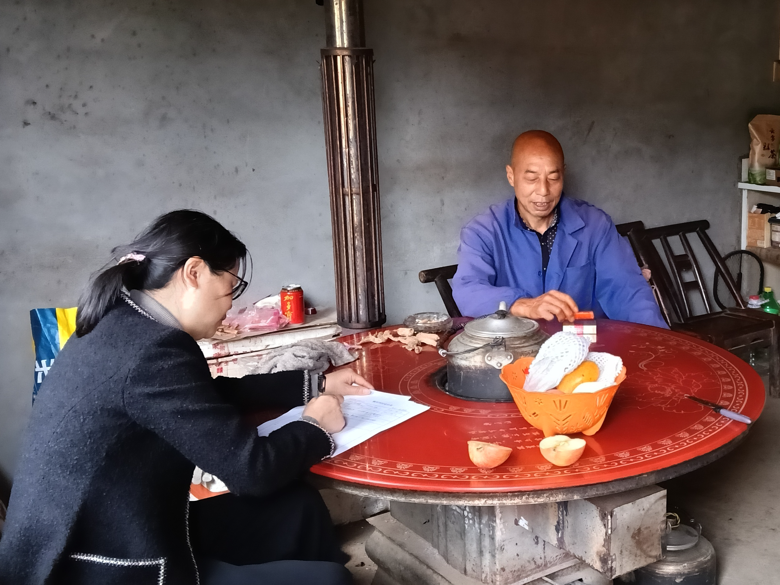 桃坪河村：入户走访听民意 精准服务解民忧