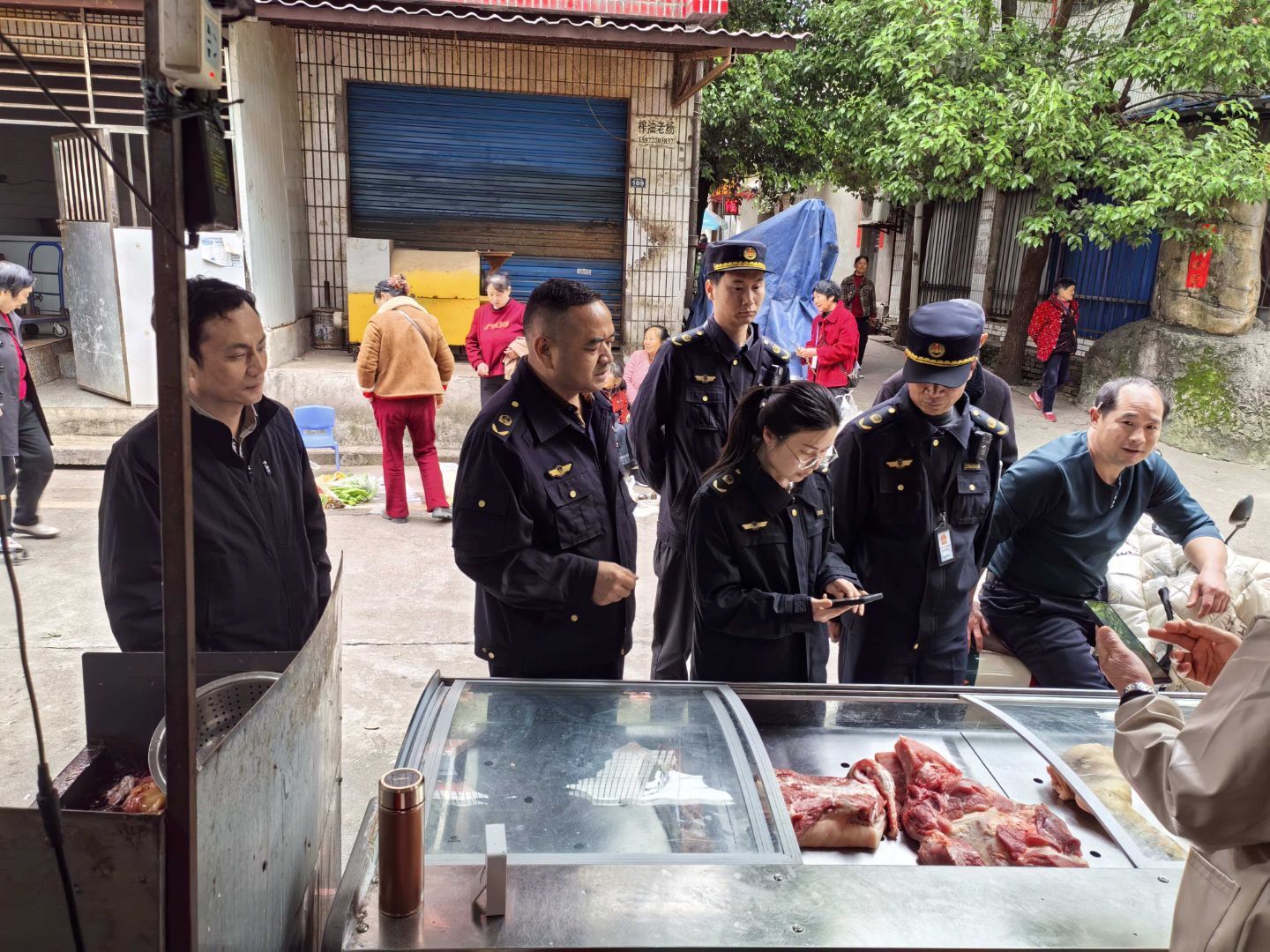 夷陵区多部门联合开展畜肉食品违法专项整治