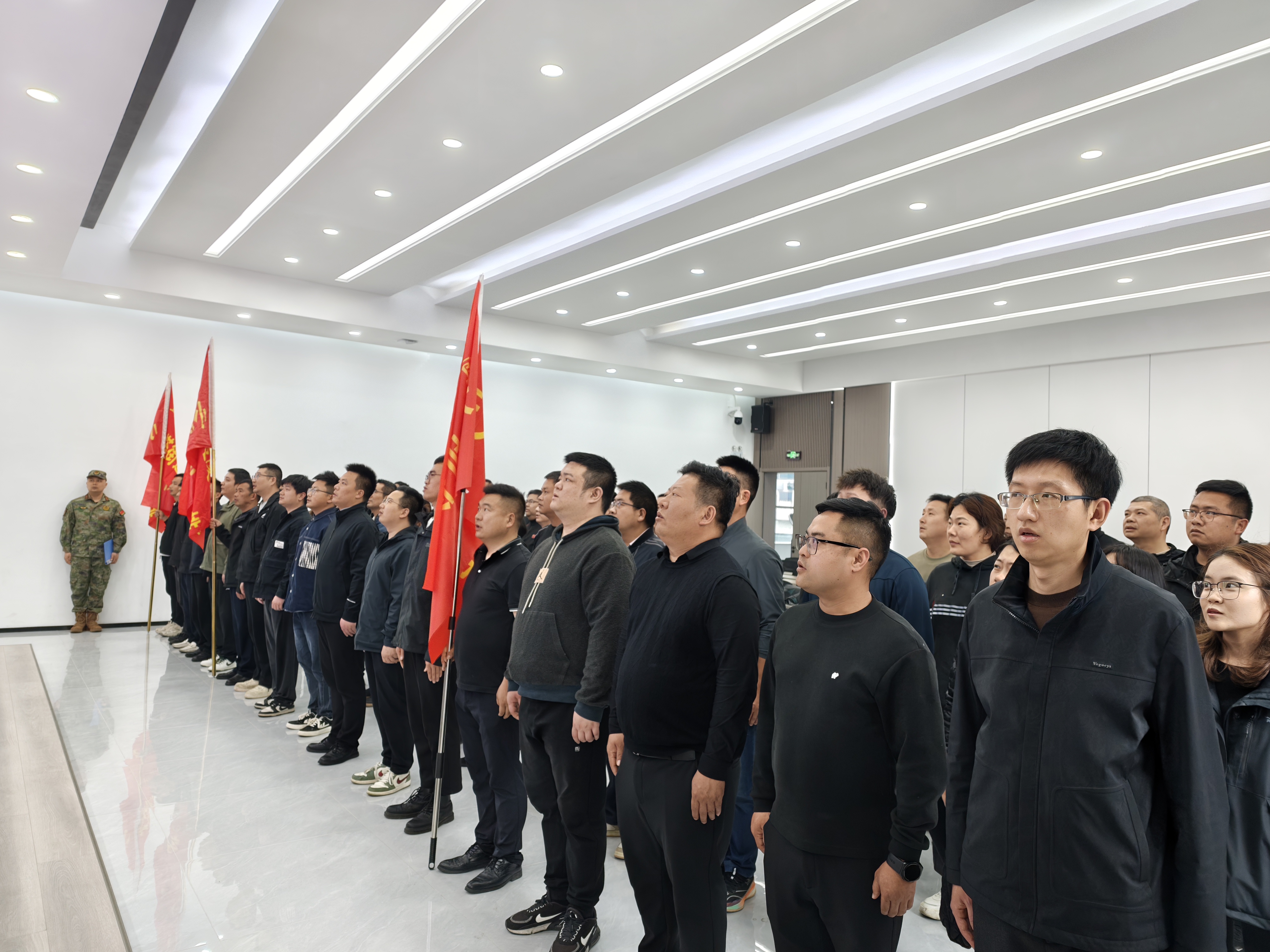 严整点验强队伍  锤炼民兵显担当