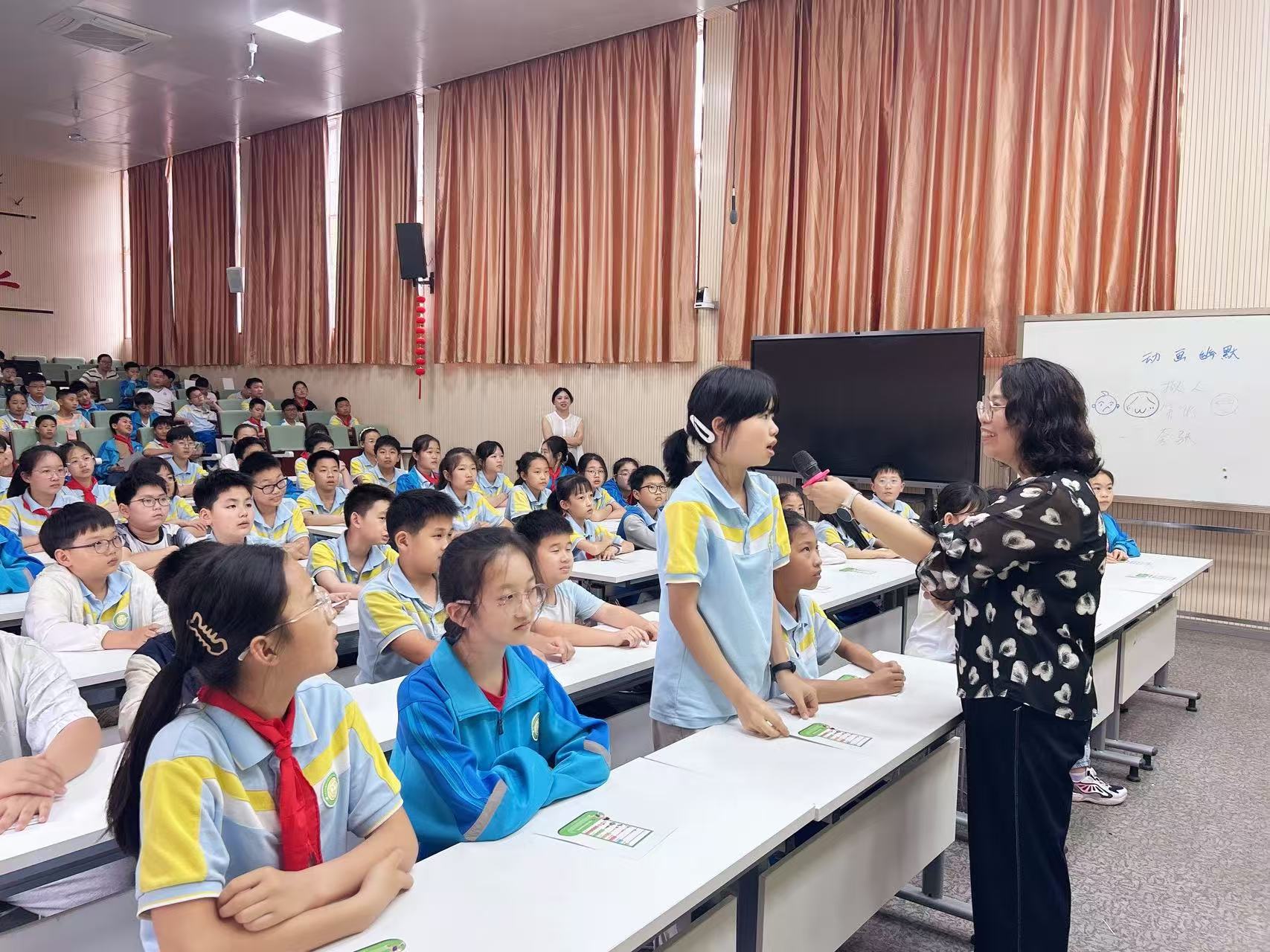 全民营养周进校园 科学膳食护成长