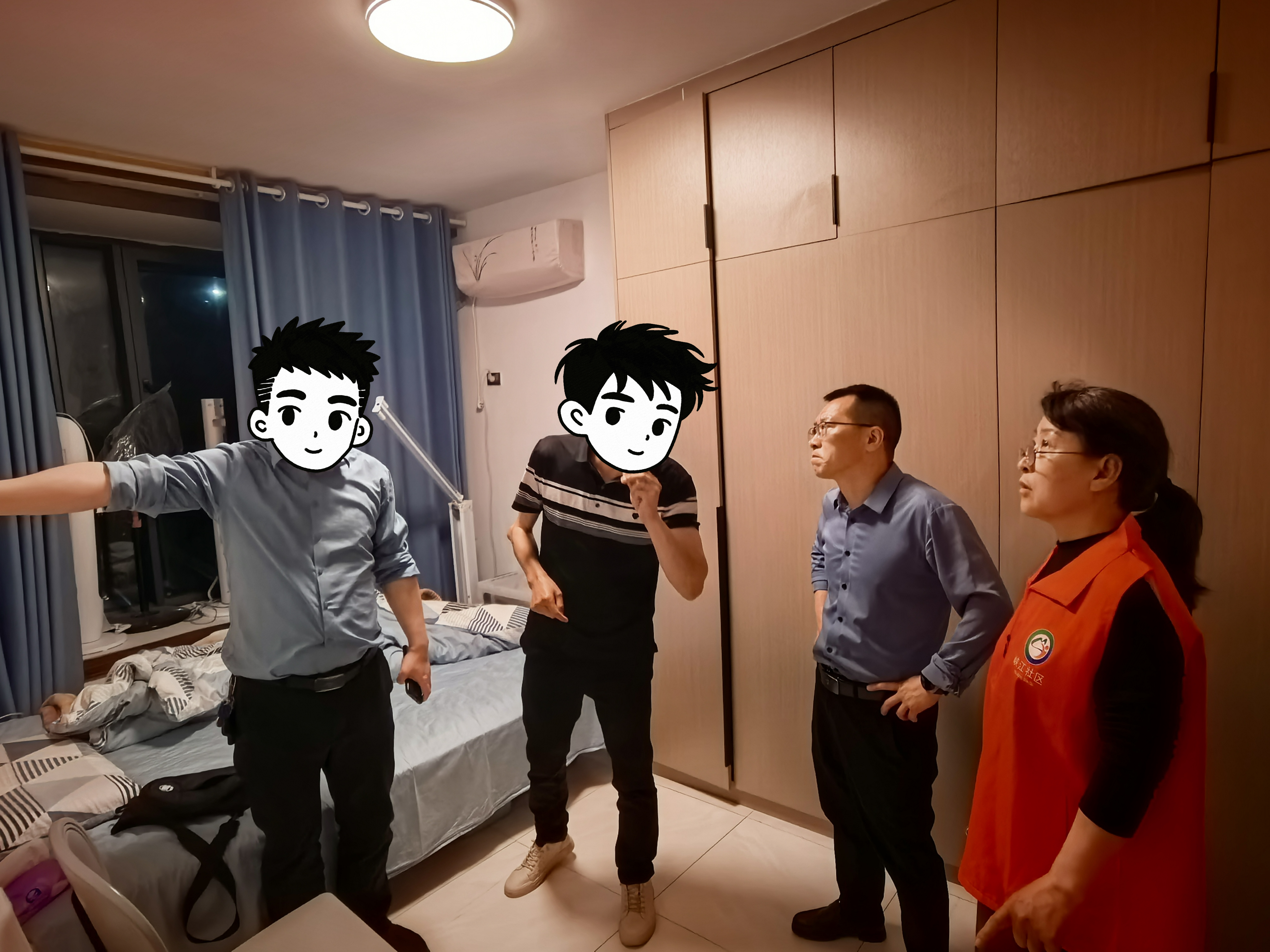 峡江社区：楼上漏水楼下愁 橙色调解促和谐