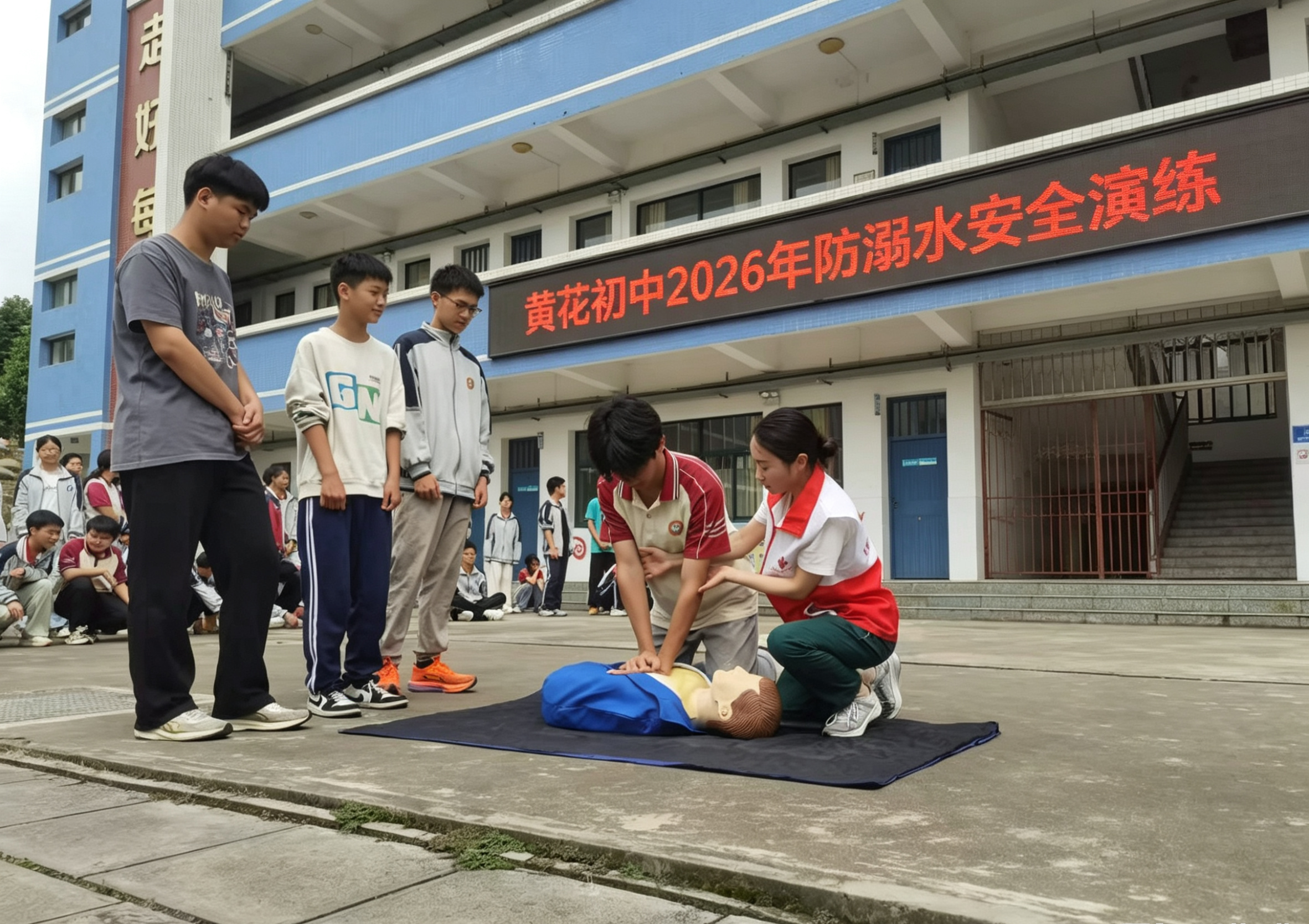 防溺水救护宣讲进校园 筑牢青少年安全防线