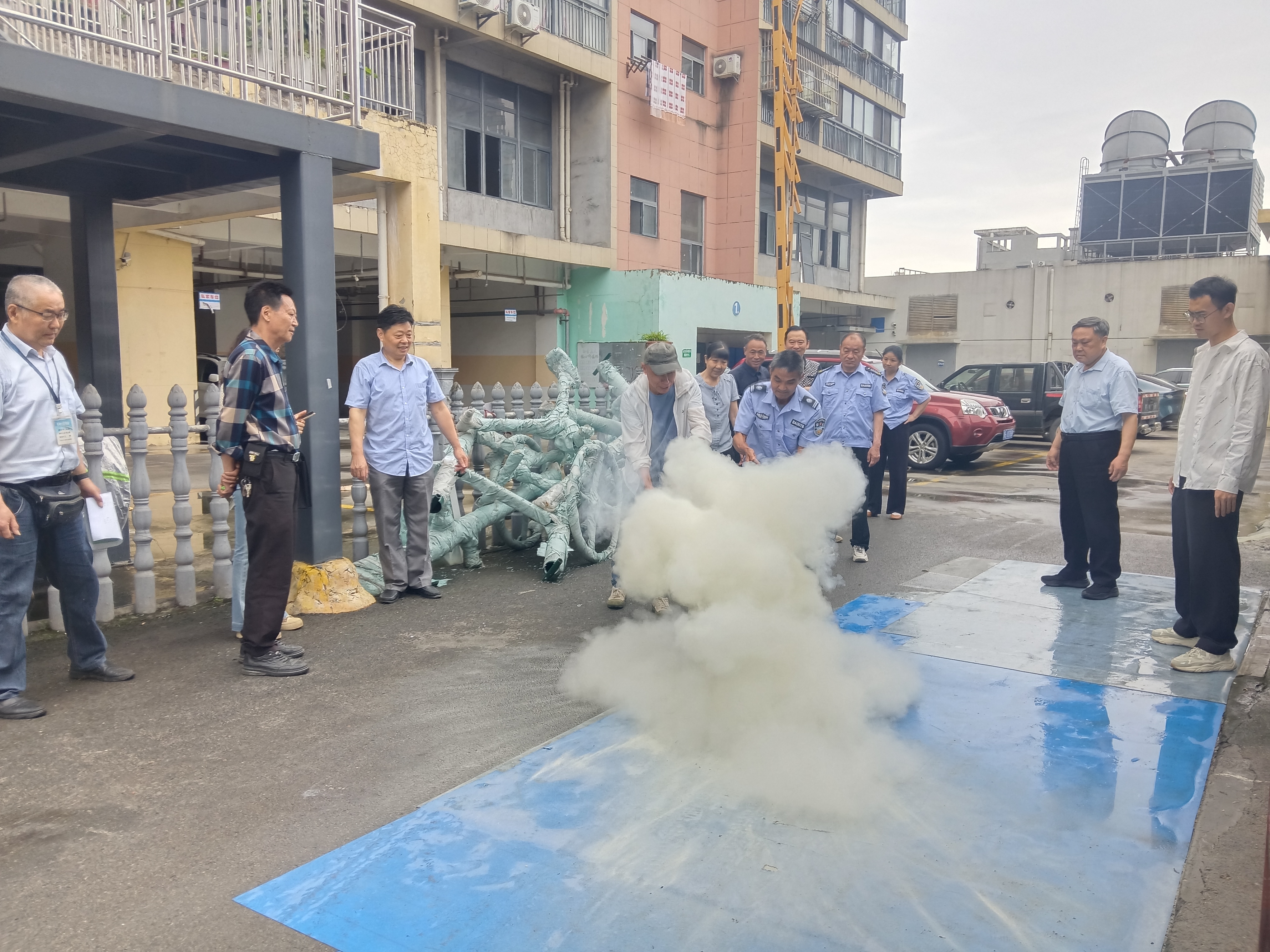 港虹社区：夯实消防基础防线  守护居民平安生活