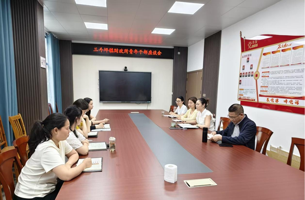 三斗坪镇：凝聚青春力量 共话财政担当