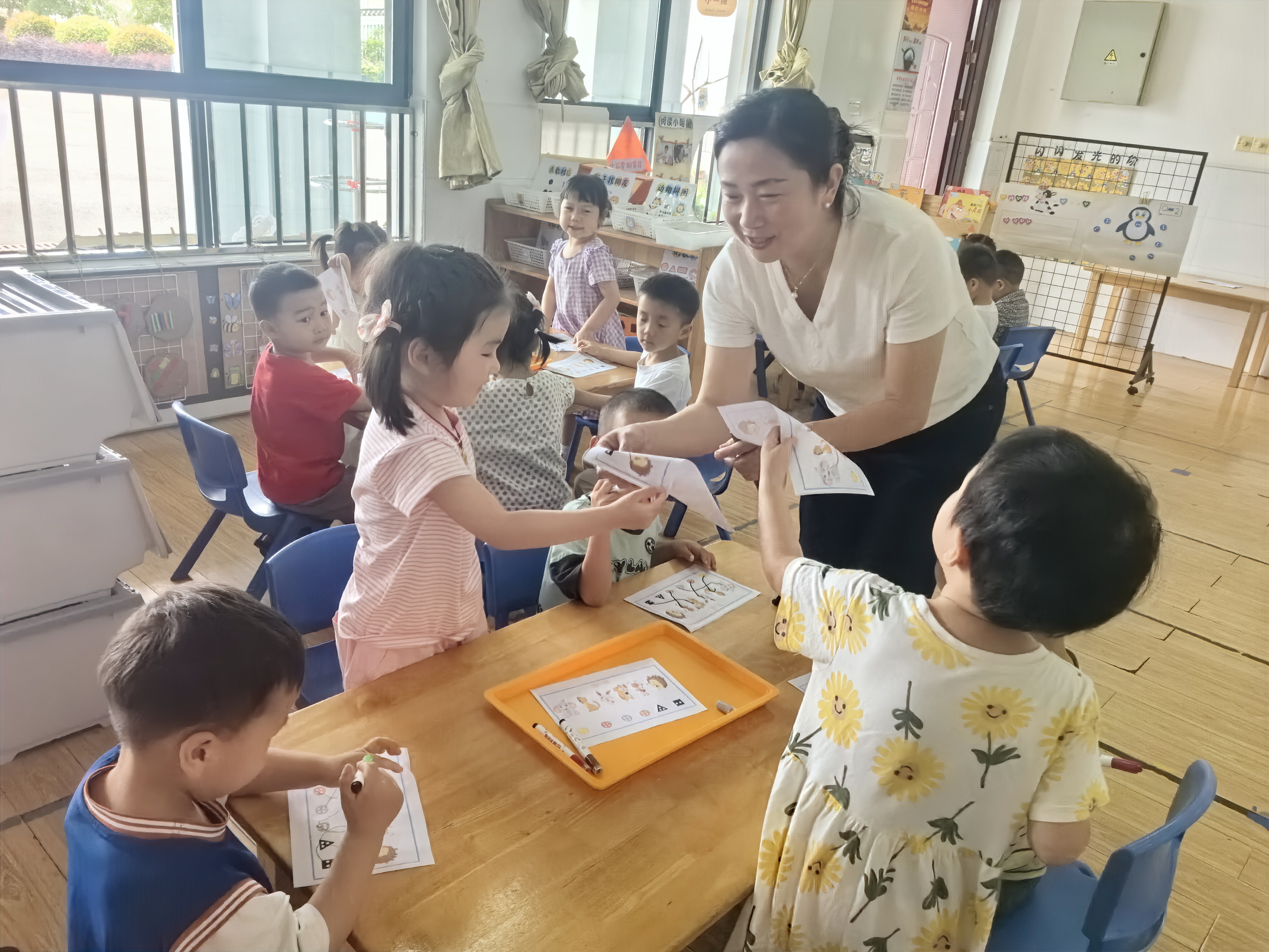 三斗坪分园：趣味数学展课堂 以研促教共成长