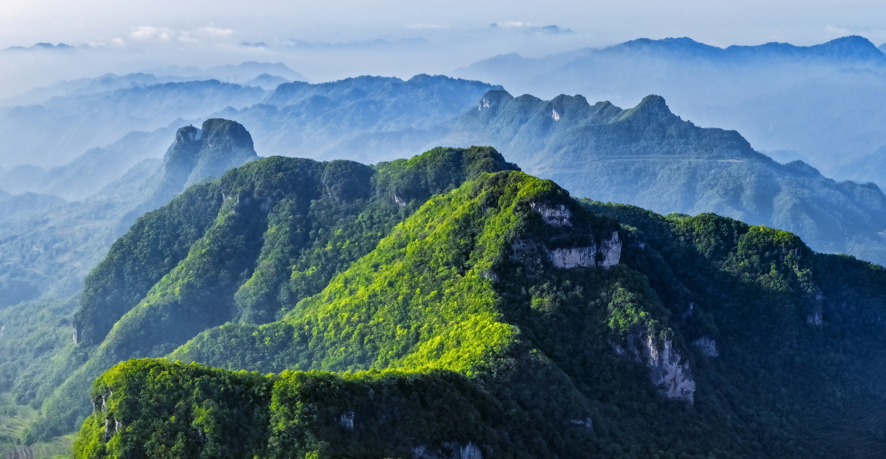 夷陵深山藏胜景 七寨九峰引客来