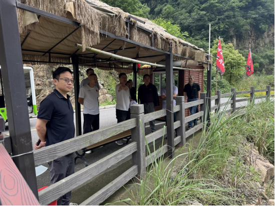 区水利湖泊局推动三峡神门景区涉河工程顺利通过验收