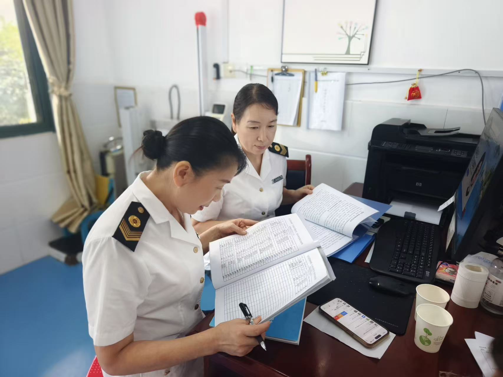 望江社区：医校联动筑屏障 督导检查护健康