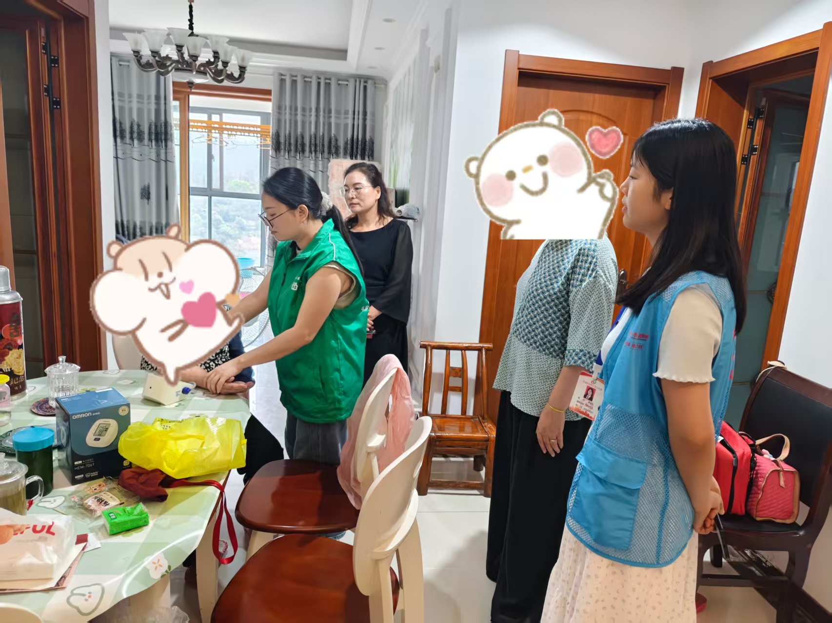 锦湖社区：温情上门送健康 贴心服务暖民心