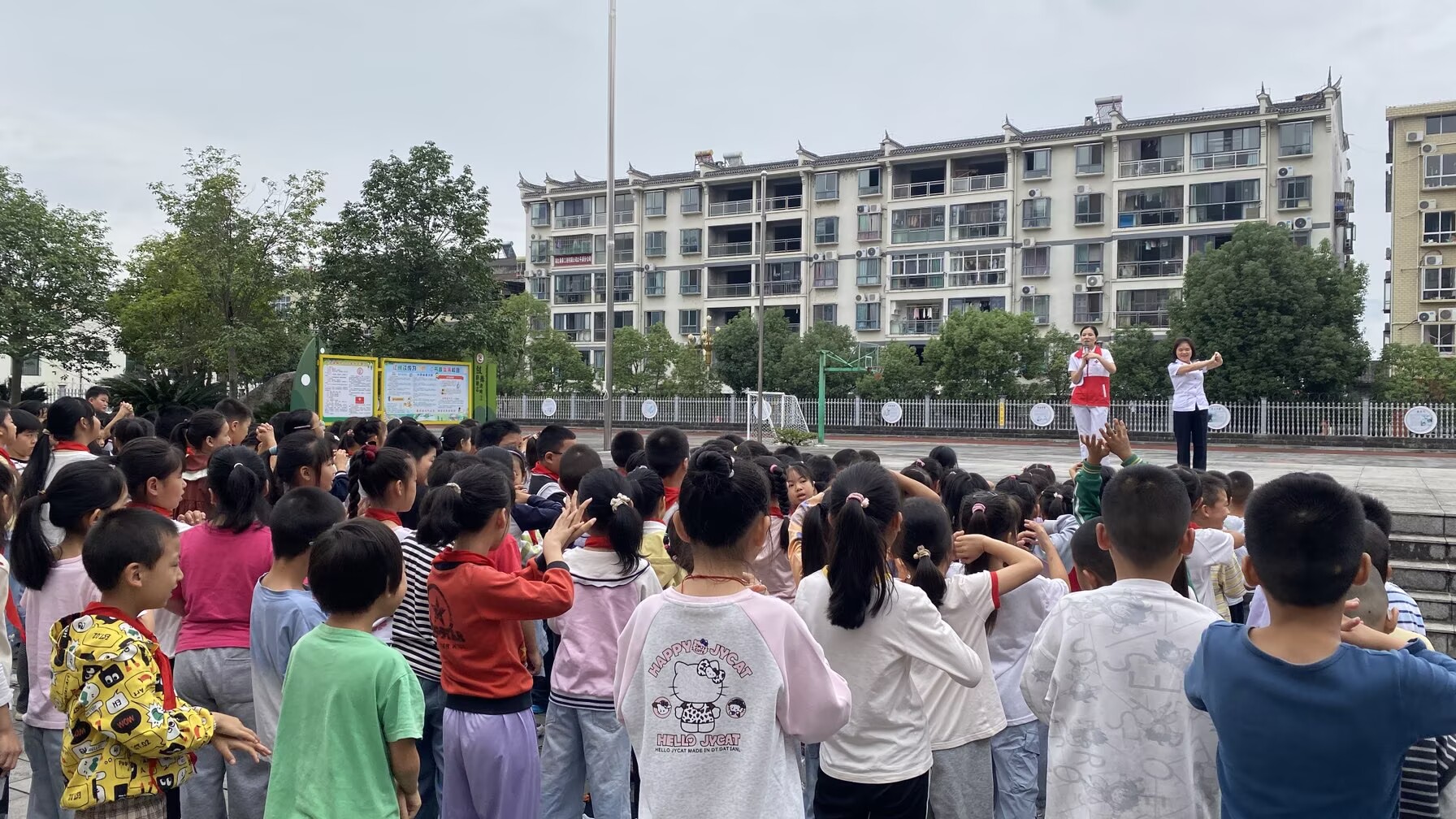 太平溪镇卫生院开展校园健康宣讲活动