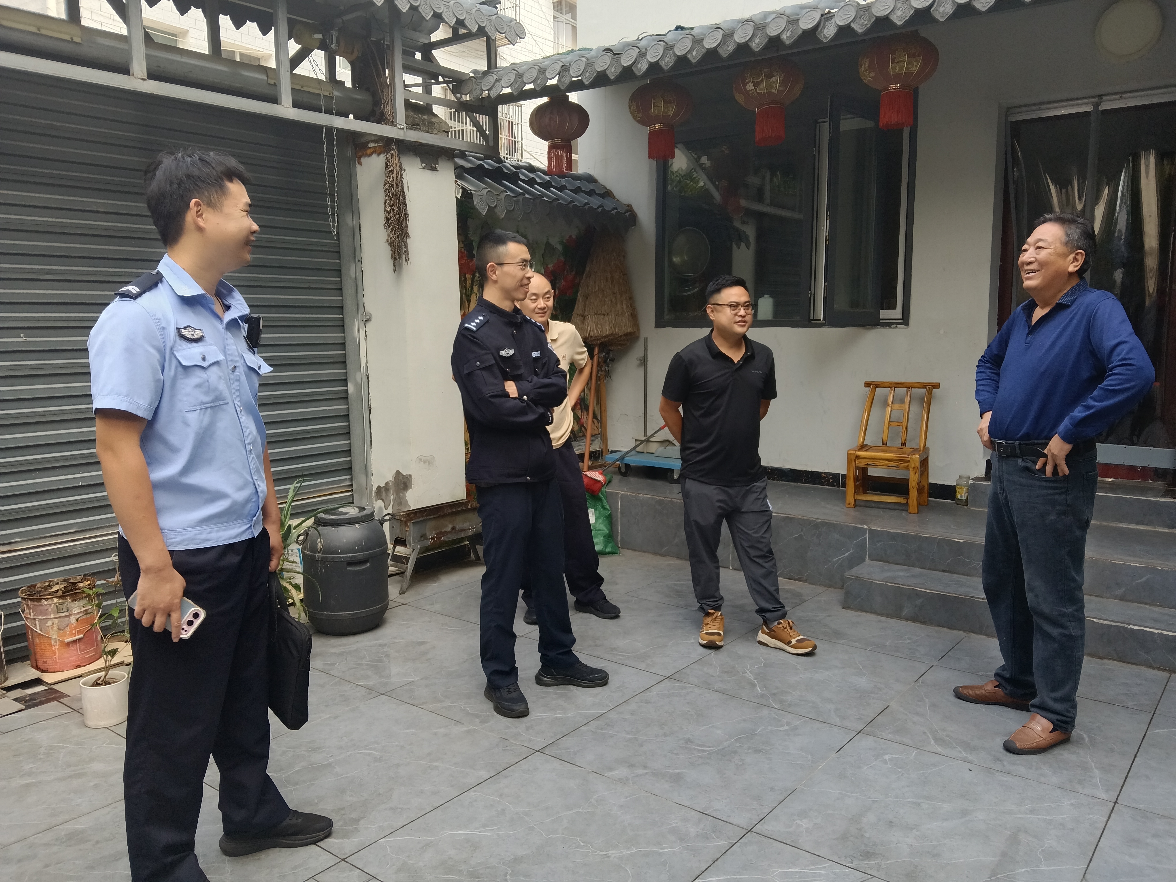 永兴社区：深耕旅馆安全排查 温情守护万家平安
