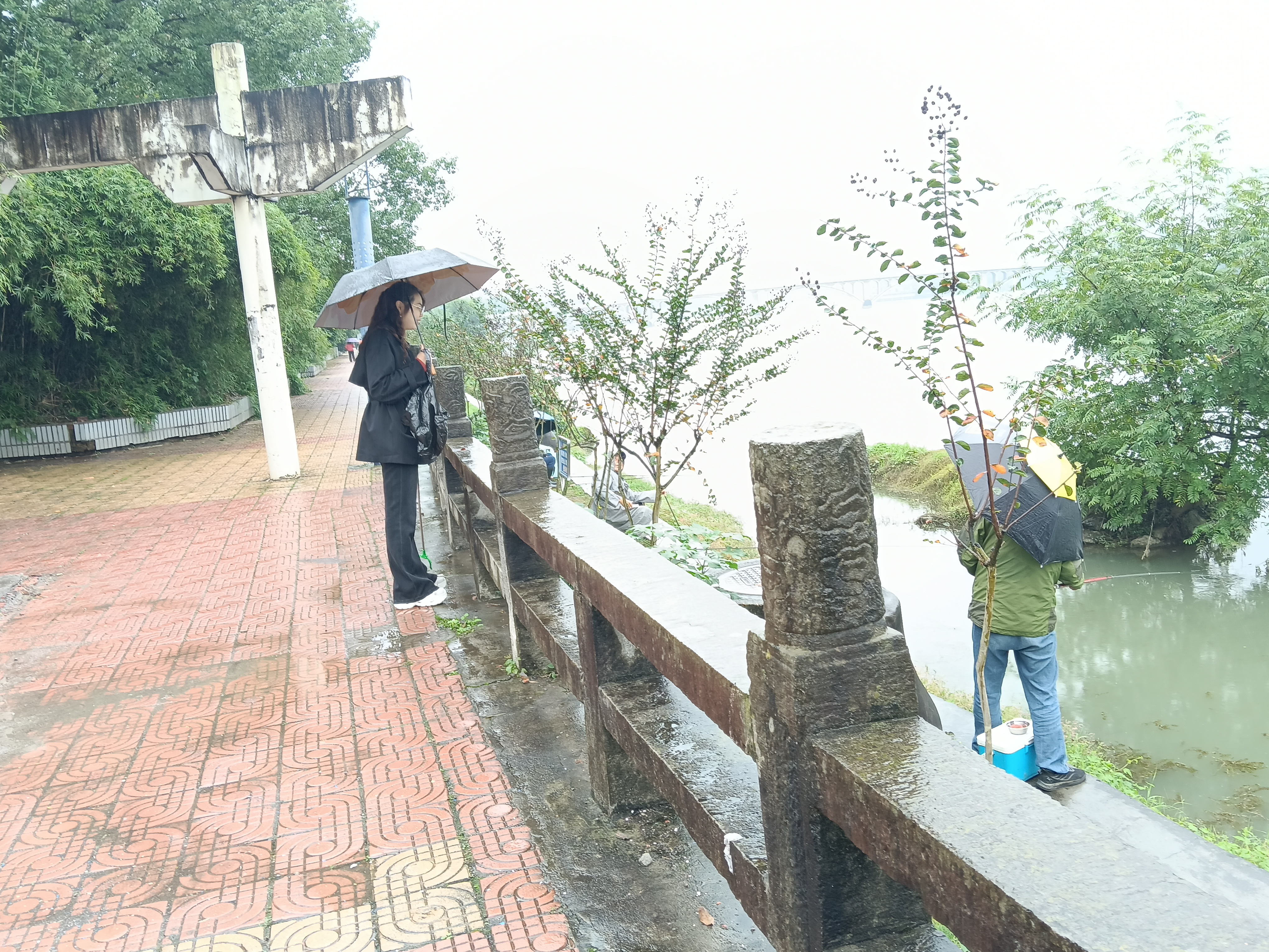 平湖社区：雨天巡查不松懈 隐患排查报平安